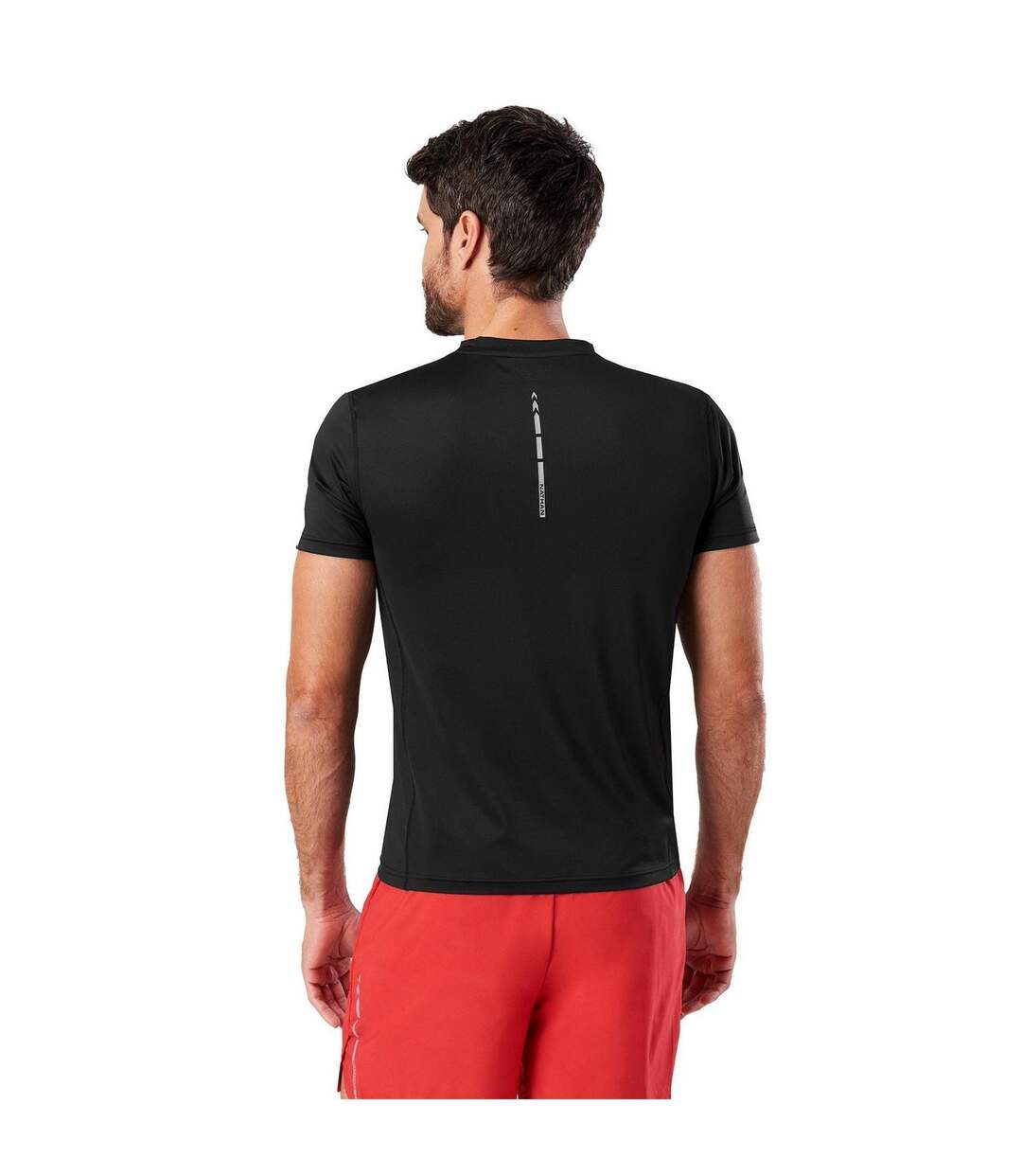 T-shirt Qualifier Homme Noir Nathan-3