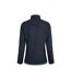 Womens/ladies ariana grid eco friendly full zip fleece jacket rich navy Weird Fish-2