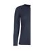 T-shirt Manches Longues #e150 Femme Bleu Marine B&C-2
