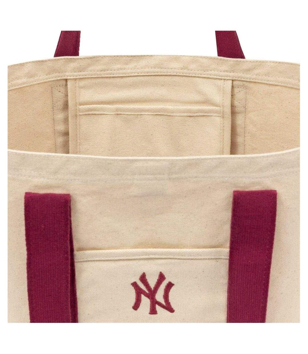 Tote Bag Motif/style New Era Mlb Taille Unique Bordeaux New York Yankees-4