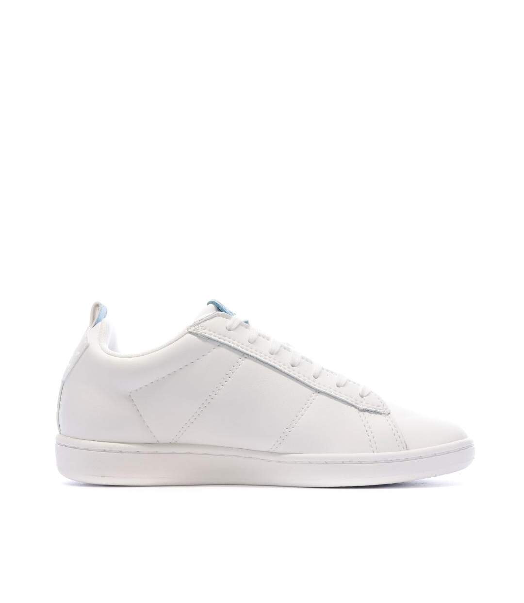 Baskets blanc/bleu femme le coq sportif court classic-2