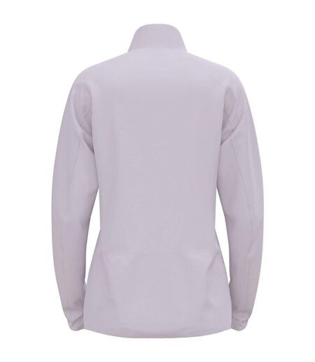 Womens/ladies Brensholmen High-neck Soft Shell Jacket Lilac Odlo