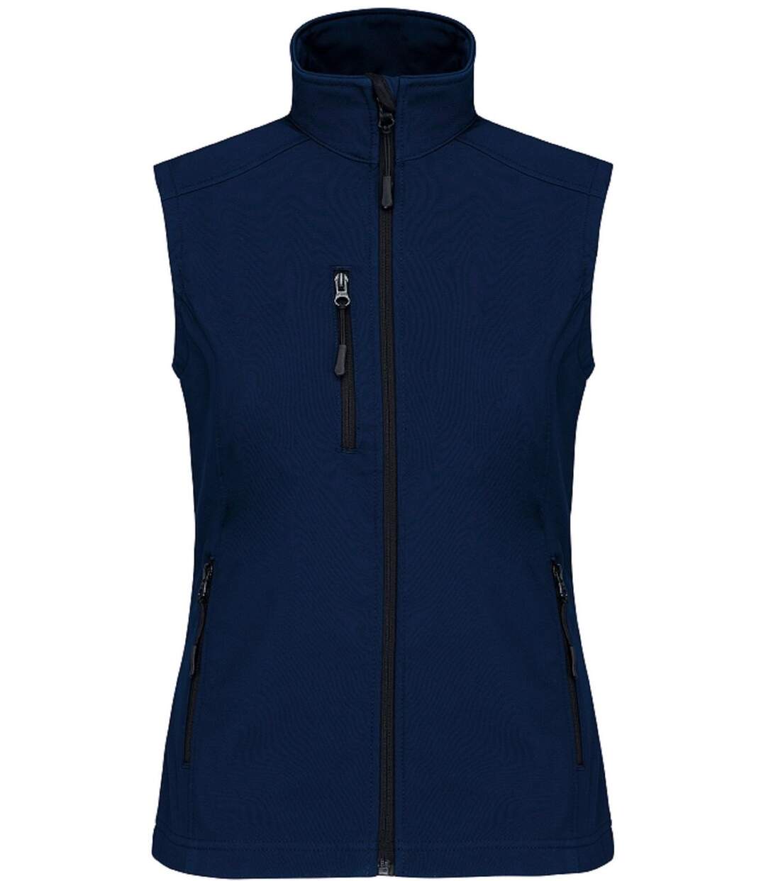 Bodywarmer softshell - gilet sans manches - K404 - bleu marine - Femme