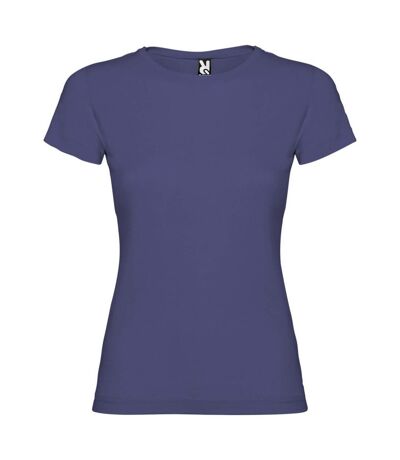 Roly Womens/Ladies Jamaica Short-Sleeved T-Shirt (Blue Denim) - UTPF4312