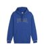 Sweat bleu homme puma squad hoodie-1
