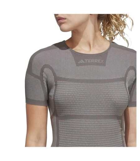 T-shirt Terrex Drynamo Femme Gris Blanc Adidas