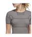 T-shirt Terrex Drynamo Femme Gris Blanc Adidas-4