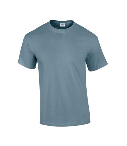 Gildan Mens Ultra Cotton T-Shirt (Stone Blue)