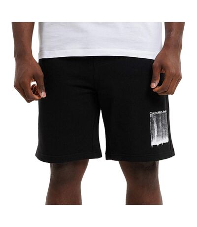 Short noir homme calvin klein jeans stroke - l