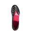 Mens Predator Club Folded Tongue Astro Turf Trainers Black Red Adidas-4