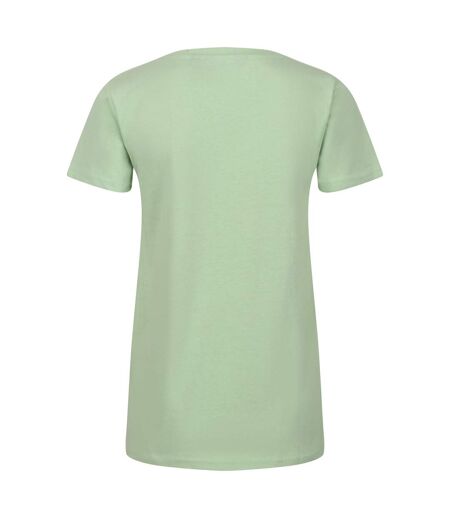 Regatta Womens/Ladies Filandra VII Plants T-Shirt (Quiet Green) - UTRG8804