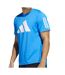 T-shirt Bleu Homme Adidas HE6801 - S-1