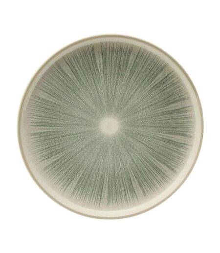 Lot de 6 Assiettes à Dessert Eva 21cm Vert