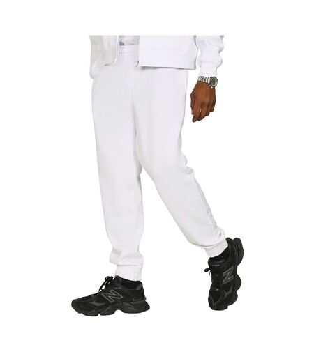 Mens Core 280 Cotton Blend Jogging Bottoms White Casual Classics