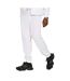 Mens Core 280 Cotton Blend Jogging Bottoms White Casual Classics-3