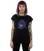 Disney - T-shirt ALADDIN CAVE OF WONDERS DISTRESSED - Femme (Noir) - UTBI15588-2