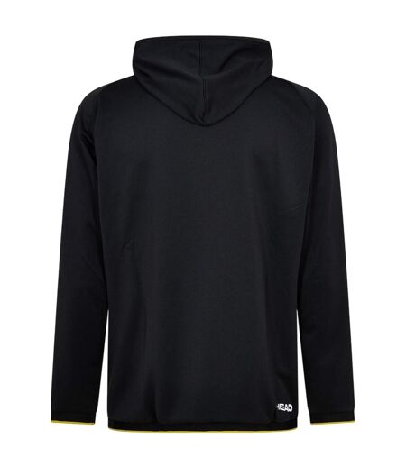 Mens Gradient Print Hoodie Multicoloured Head
