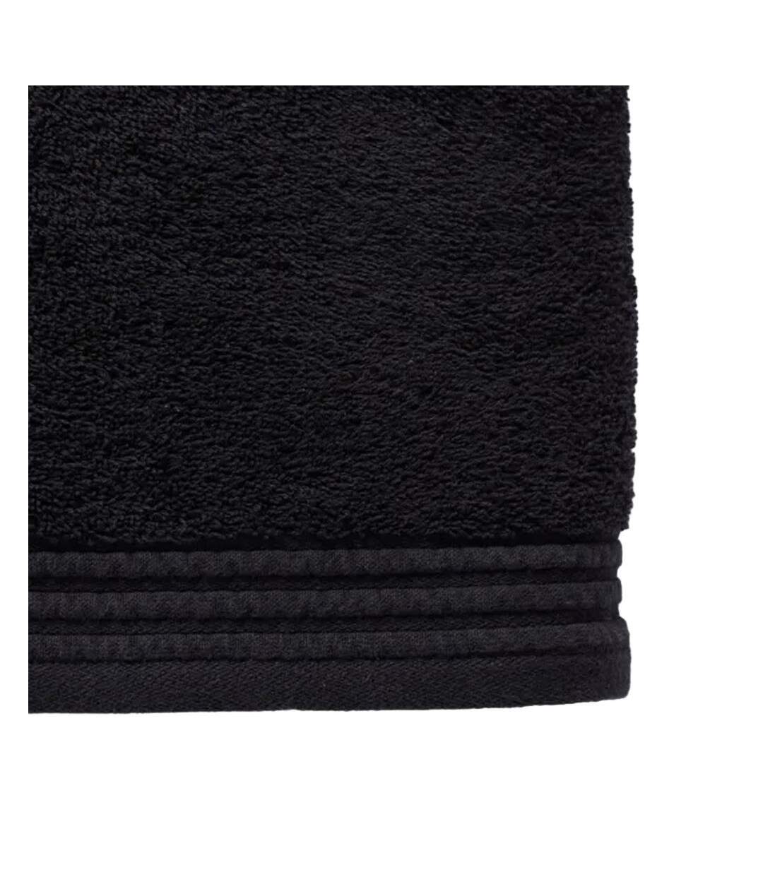 Serviette noir utility 65x130-2