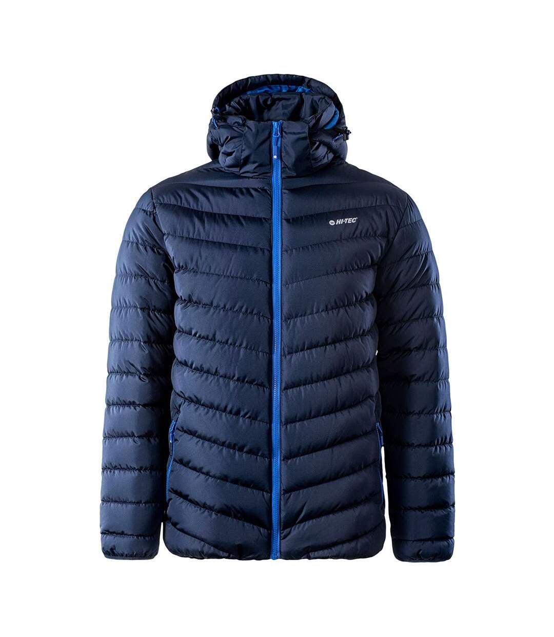 Doudoune Matelassée Michos Homme Bleu Marine Lapis Lazuli Hi-Tec-1