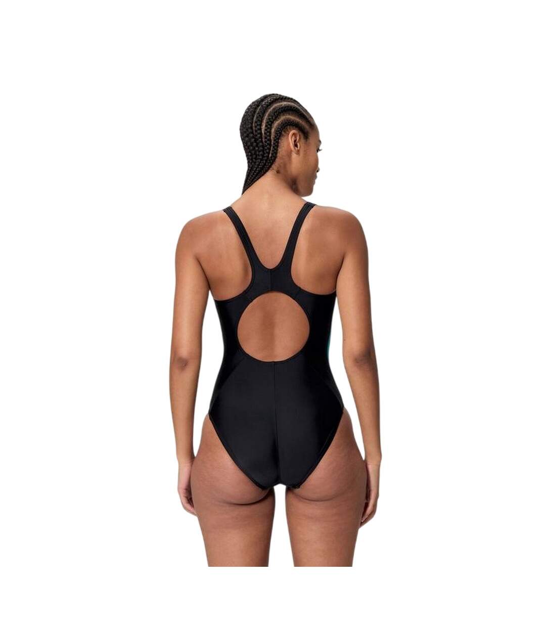 Maillot De Bain 1 Pièce Motif/style Blocs De Couleurs Splice 2.0 Femme Anthracite Bleu Speedo-2