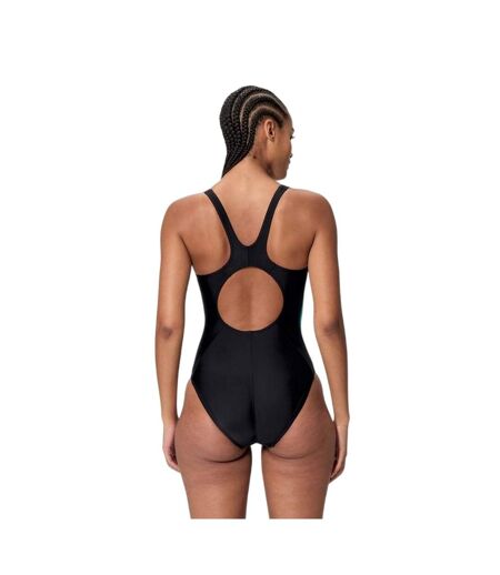Maillot De Bain 1 Pièce Motif/style Blocs De Couleurs Splice 2.0 Femme Anthracite Bleu Speedo