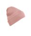 Bonnet Adulte Rose Blush Beechfield-2