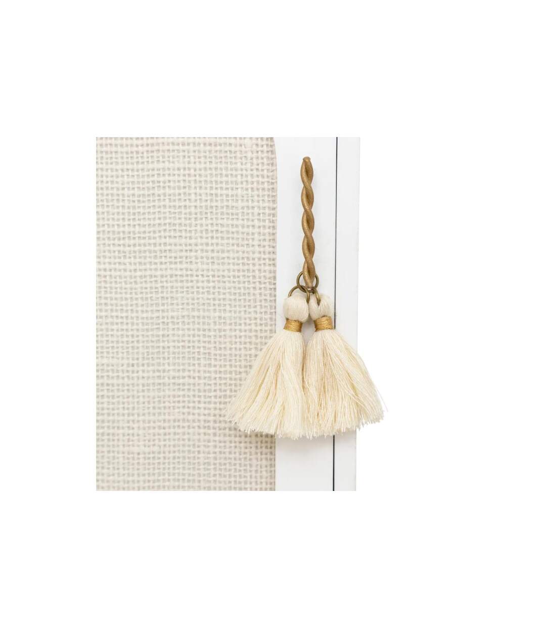 Boîte à Clés Miroir Wild Romance 28cm Blanc-4