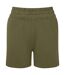 Womens/ladies Shorts Olive TriDri-2