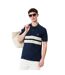 Mens French Made Classic Polo Shirt Blue Lacoste-1