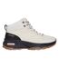 Womens/ladies Max Protect Waterproof Walking Shoes Natural Black Skechers-3