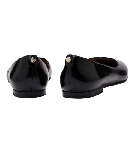 Ballerines rose femme noir Boss