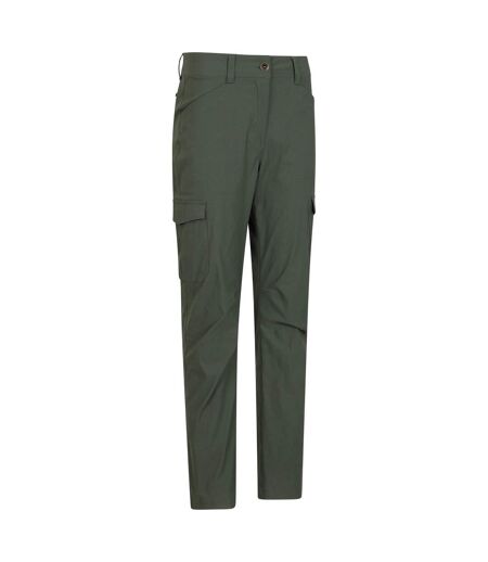 Mountain Warehouse Womens/Ladies Conniston Cargo Pants (Khaki Green) - UTMW2889