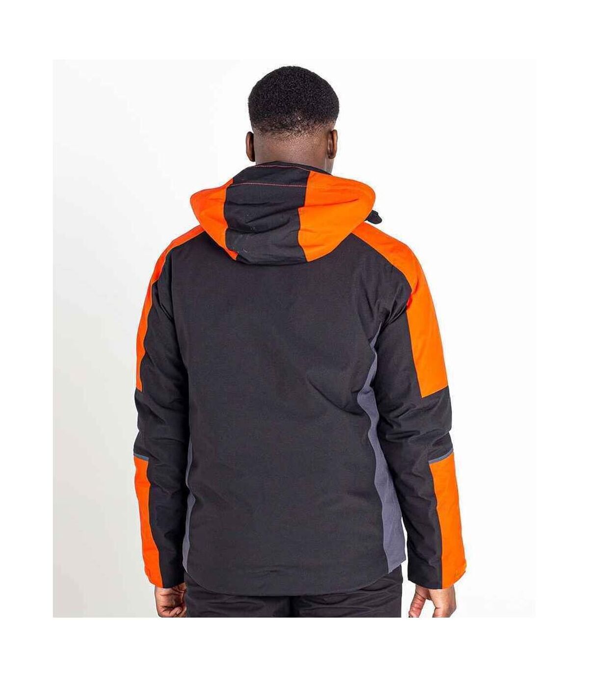 Dare 2B Mens Emulate Waterproof Ski Jacket (Amber Glow/Black)