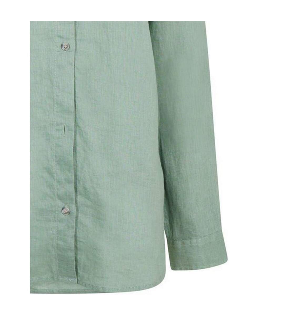 Chemise Manches Longues Femme Vert Timberland-3