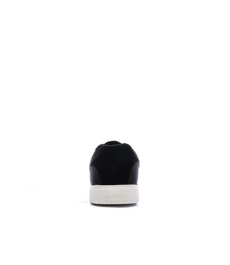 Baskets noir homme calvin klein jeans low cupsole laceup