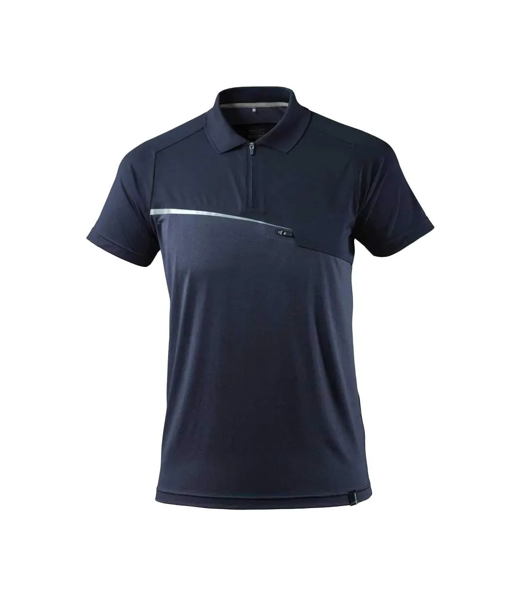 Polo Advanced Homme Bleu Marine Foncé Mascot-1