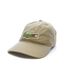 Casquette beige mixte lacoste twill big croch - taille unique-1