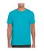 T-shirt Softstyle Adulte Bleu Tropical Gildan-1