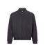 Unisex Adult Signature Heavyweight Sweat Jacket Solid Charcoal Awdis-1