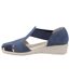 Sandales Dolly Femme Bleu Marine Fleet & Foster-3