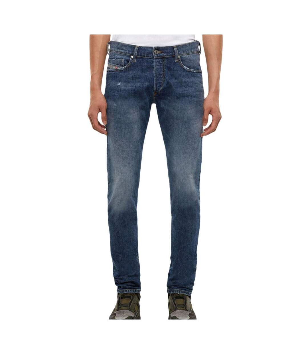 Jean Slim Bleu Denim Homme Diesel Tepphar - W27-L32-1