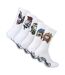Ed Hardy- Lot De 5 Chaussettes Homme Motif Crâne Respirantes Casual-1