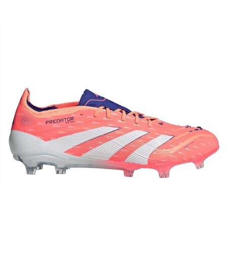 Chaussures De Foot Pour Terrain Ferme  Elite Homme Orange Blanc Predator