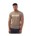 T-shirt Dulivio Homme Marron Hugo-1
