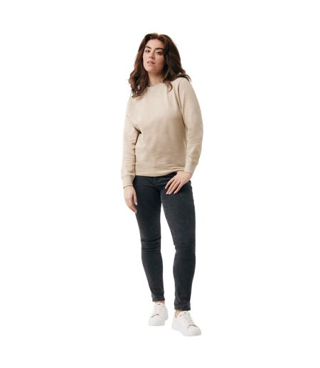 Unisex adult etosha recycled cotton lightweight sweatshirt desert Iqoniq