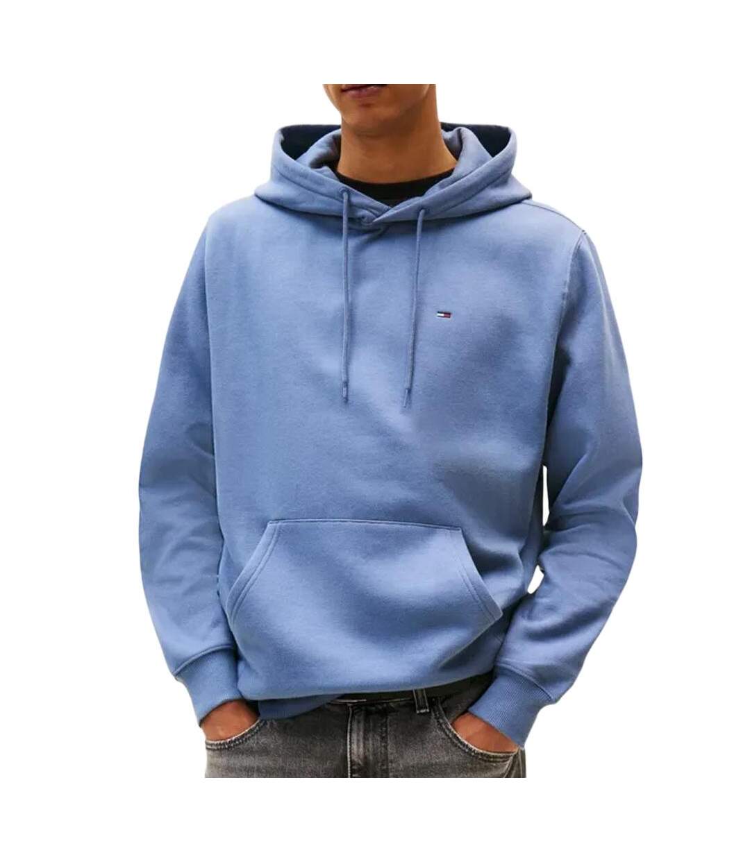 Sweat bleu homme tommy hilfiger tjm reg s flags dm0dm20742-1