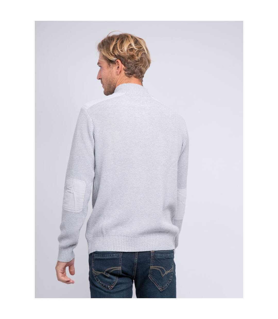 Pull col montant boutonné LOGANI-2