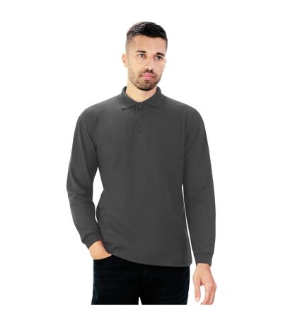 Polo À Manches Longues Homme Charbon Absolute Apparel