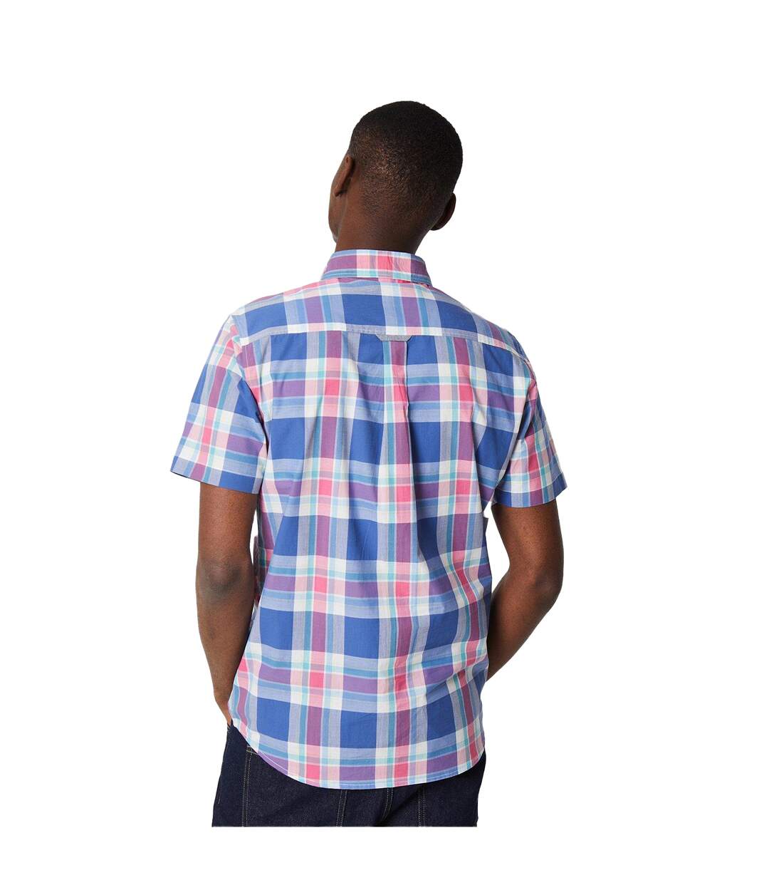 Chemise homme rose Maine-2