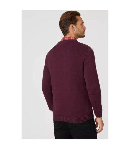 Maine - Pull PREMIUM - Homme (Bordeaux) - UTDH1848